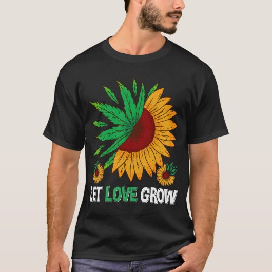 Laat liefde groeien in de tuin van Ager Garden T-shirt (Voorkant)