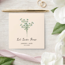 Laat liefde groeien l Baby's Breath Seed bruiloft 