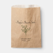 Laat liefde groeien l Baby's Breath Seeds bruiloft Bedankzakje (Voorkant)