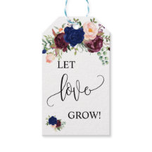 Laat liefde groeien plant cadeau marine huwelijksg