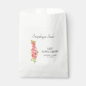 Laat Liefde Groeien Snapdragonzaden Bruiloft Bedankzakje (Voorkant)