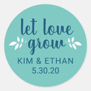Laat Liefde Groeien Stickers