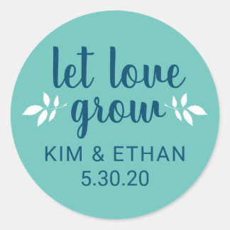 Laat Liefde Groeien Stickers