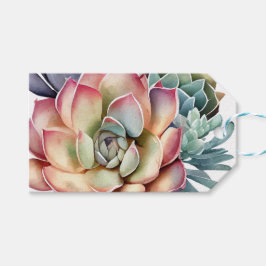 "Laat liefde groeien" Succulent huwelijkscadeau La Cadeaulabel
