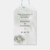 Laat Liefde Grow plant cadeau Eucalyptus succulent Cadeaulabel (Achterkant)