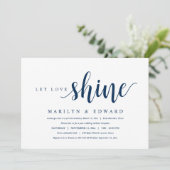 Laat liefde schijnen, Moderne post-huwelijks uitno Kaart (Staand voorkant)