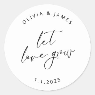 Laat liefde Stickers groeien