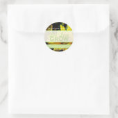 Laat liefde zonnebloem Stickers groeien (Tas)