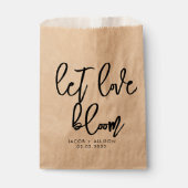 laat liefdesbloem wilde bloemzaden bruiloft confet bedankzakje (Voorkant)