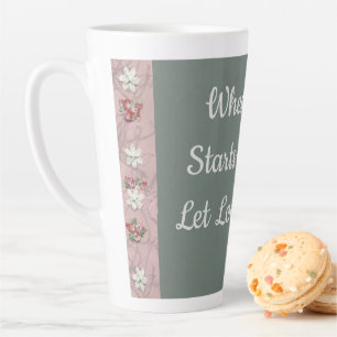 Laat liefdesregen vallen! latte mok