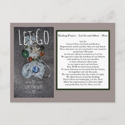 Laat Los Briefkaart (Voorkant)