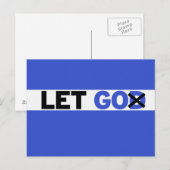 Laat los briefkaart (Voorkant / Achterkant)