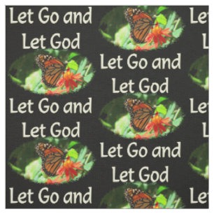LAAT LOS EN LAAT GOD BUTTERFLY ONTWERPEN STOF