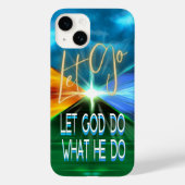 Laat los en laat God doen wat Hij doet Case-Mate iPhone Case (Achterkant)