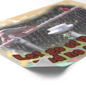 Laat los en niemand raakt gewond. poster (Hoek)