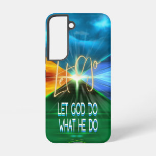 Laat Los Laat God Doen Wat Hij Doet Samsung Galaxy Hoesje