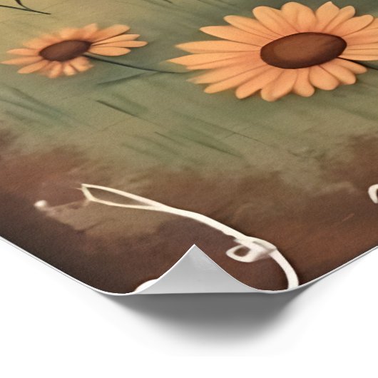 Laat los, laat God Poster (Hoek)