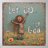 Laat los, laat God Poster (Voorkant)