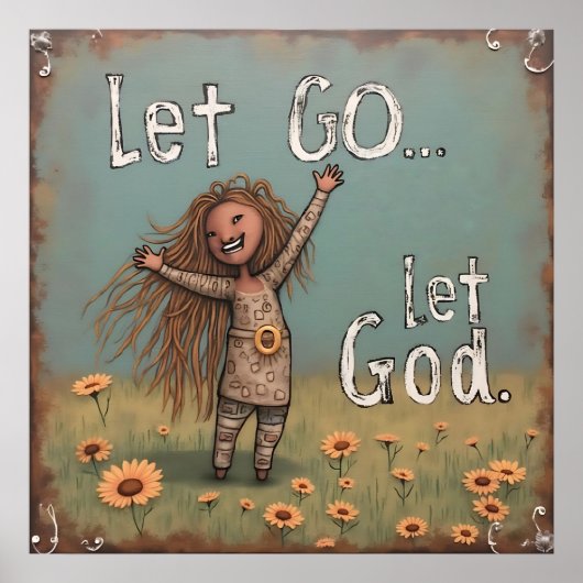 Laat los, laat God Poster (Voorkant)