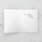 Laat los, laat God wervelingen herstel verjaardag Kaart (Binnen)