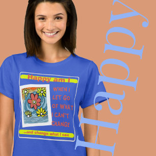 Laat los! Wees de verandering! T-shirt