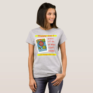 Laat los! Wees de verandering! T-shirt