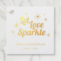 Laat Love Sparkle Gold Foil afgeven
