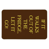 Laat maar! Flexibel fotomagneet Magneet (Horizontaal)