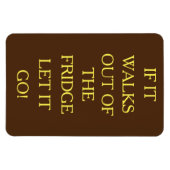 Laat maar! Flexibel fotomagneet Magneet (Horizontaal)