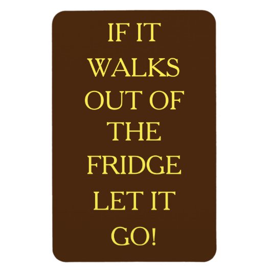 Laat maar! Flexibel fotomagneet Magneet (Verticaal)