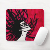 Laat maar. Wees vrij Mousepad Muismat (Met muis)