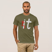 LAAT MAAR ZIT T-SHIRT (Voorkant volledig)