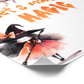 Laat magische heksen Halloween feest te maken Poster (Hoek)