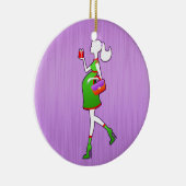 Laat mama een persoonlijk tatoeage worden keramisch ornament (Rechts)