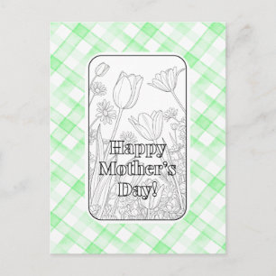 Laat mama zien wie ze is! briefkaart