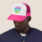 Laat Me Alleen Grappige Balpet Trucker Hoed Pet (In situ)