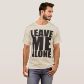 Laat me alleen - Gym Shirt (Voorkant volledig)