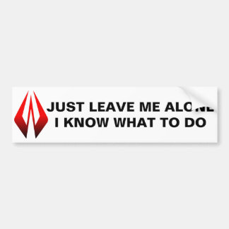 Laat me alleen - Kimi Car Sticker