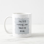 Laat me alleen koffiemok (Links)