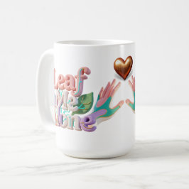 Laat Me Alleen Punny 3D Tekst Koffiemok
