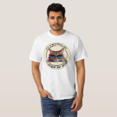 Laat me alleen t-shirt (Voorkant volledig)