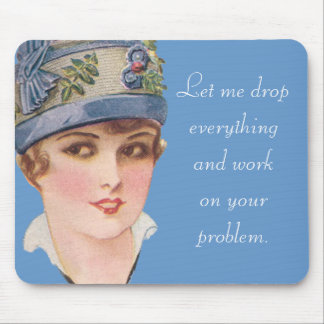 Laat me alles laten vallen... muismat