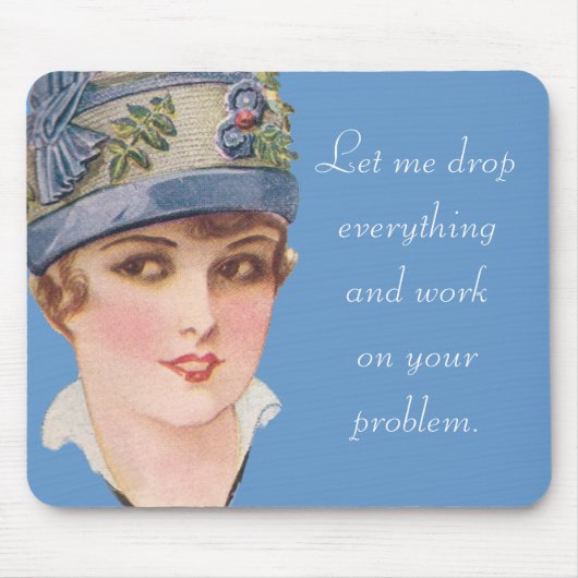 Laat me alles laten vallen... muismat (Voorkant)