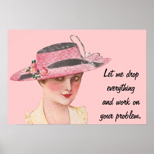 Laat me alles laten vallen poster (Voorkant)