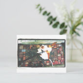 Laat me binnen briefkaart (Staand voorkant)