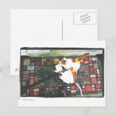 Laat me binnen briefkaart (Voorkant / Achterkant)