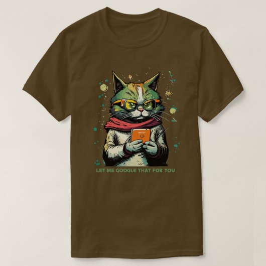 Laat me dat even voor je googlen t-shirt (Design voorkant)
