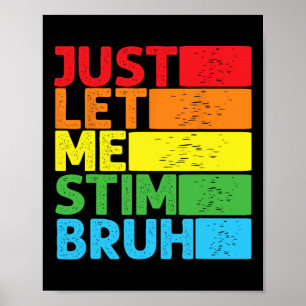Laat me de geboorte van autismespectrumjongens sti poster