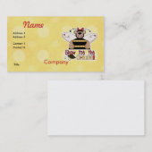 Laat me de honing Bumble Bear zien Visitekaartje (Voorkant / Achterkant)