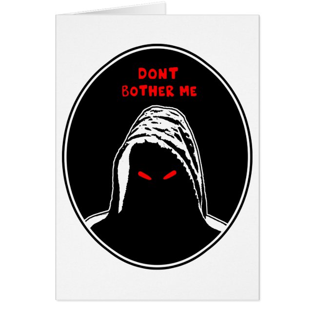 Laat me de ideeënillustratie niet lastig vallen (Voorkant)